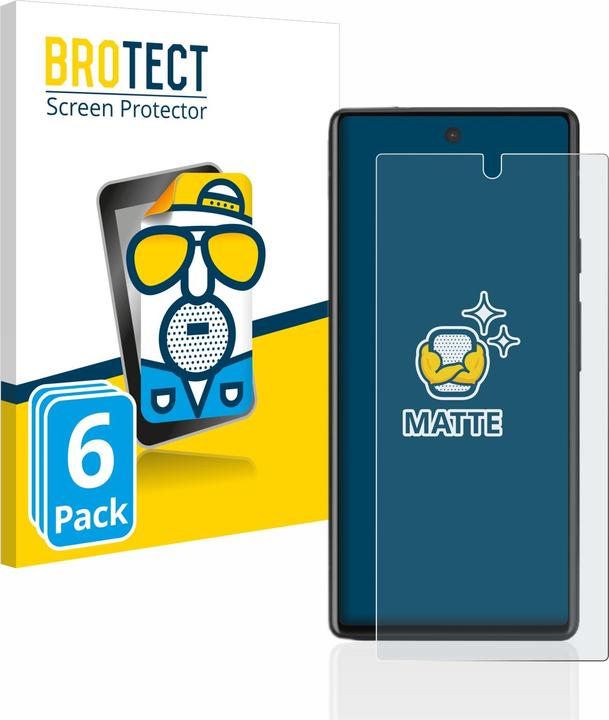 Image du produit BROTECT Film de protection antireflet Protection d'écran mat (6 pièce(s), Google Pixel 6a)