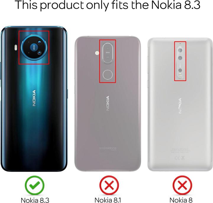 Actual product image Nalia Case (Nokia 8.3 5G)