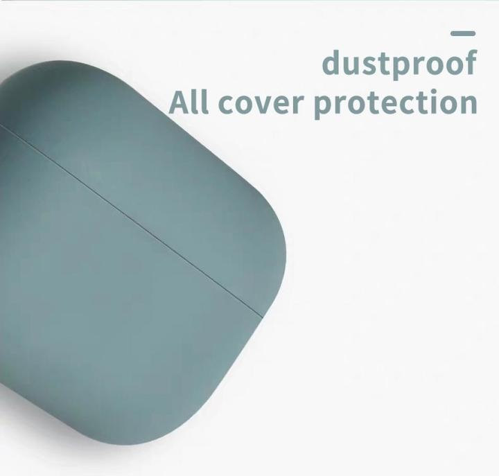 Actual product image Screenguard Apple Airpods Pro Liquid Silicone Case Cover