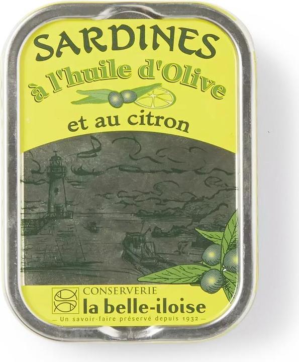 la belle-iloise Sardinen in Olivenöl mit Zitrone (115 g)