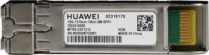 Produktbild Huawei Optical Transceiver, SFP +, 10G, single-mode Module (1310nm, 10km, LC) (OSX010000 02318170...