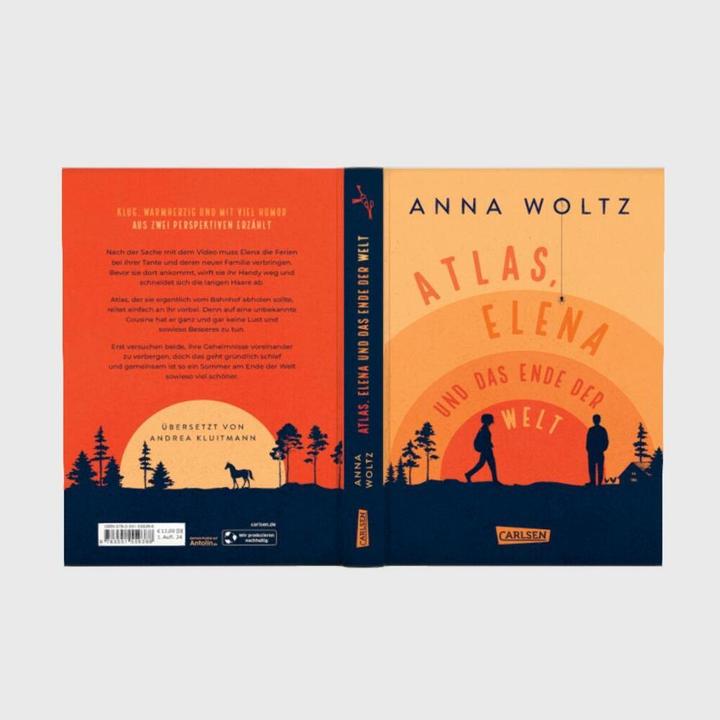Actual product image Atlas, Elena und das Ende der Welt (German, Anna Woltz, 2024)