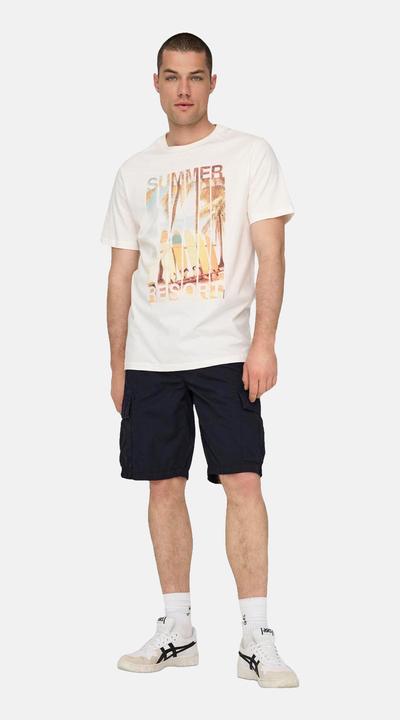 Actual product image Only & Sons Cargoshorts Loc kurze Hose mit vielen Taschen (M)