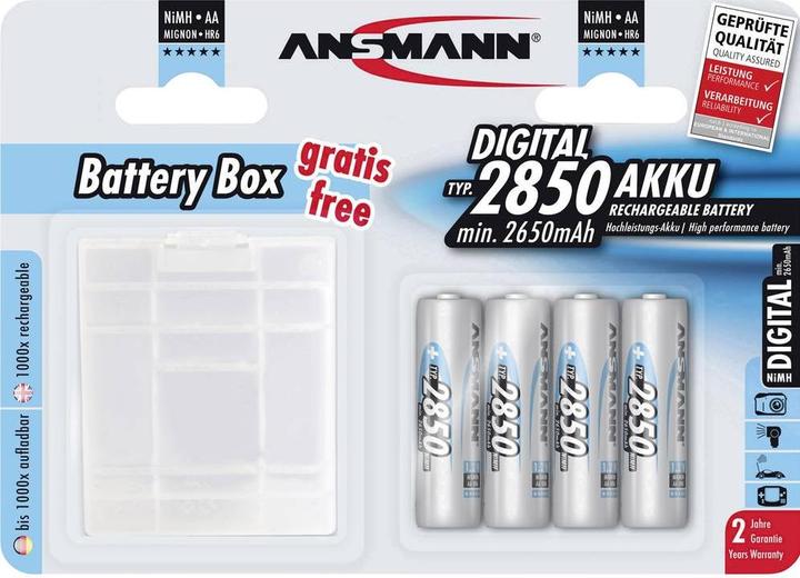 Produktbild Ansmann Digital Typ 2850 (4 Stk., AA, 2850 mAh)
