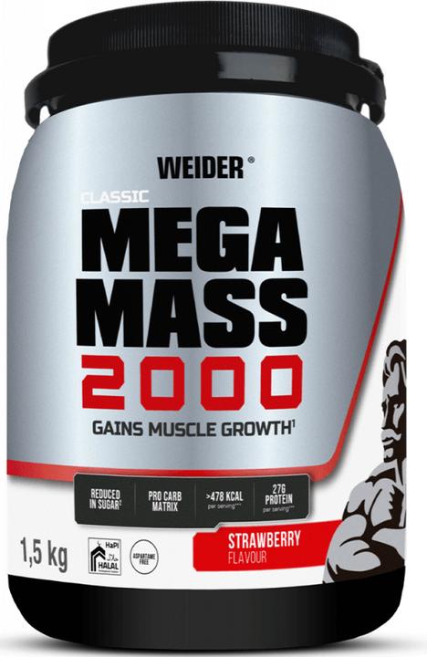 Actual product image Weider Mega Mass 2000 (1 pcs., 1697 g)