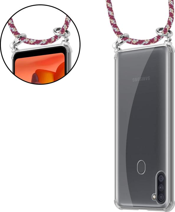 Produktbild Cadorabo TPU Handy Kette SILBER Cover
