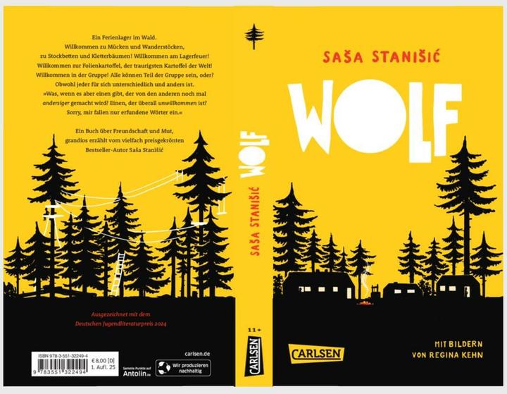 Actual product image Wolf (German, Saša Stanišić, Regina Kehn, 2025)