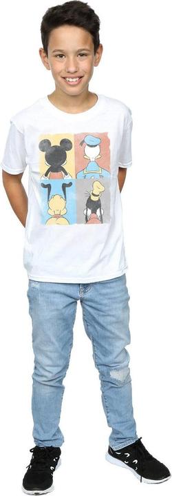 Actual product image Disney Boys Mickey Mouse Four Backs T-Shirt (128)