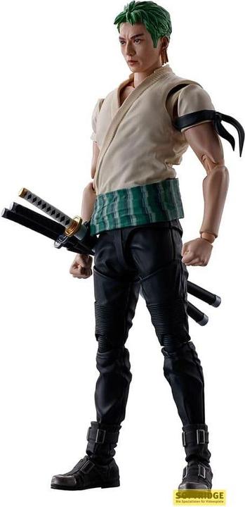 Produktbild Tamashii Nation One Piece S.H. Figuarts Actionfigur Roronoa Zoro (Netflix) 14 cm