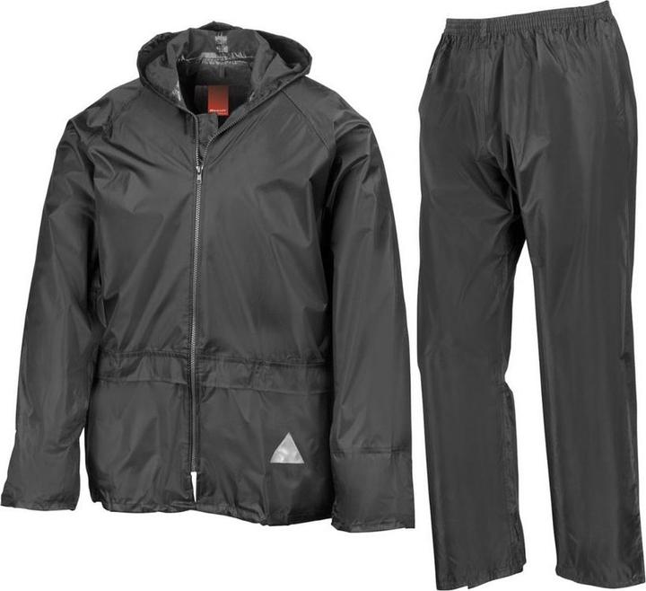 Actual product image Regatta Unisex Adult Waterproof Jacket And Trousers Set (XL)