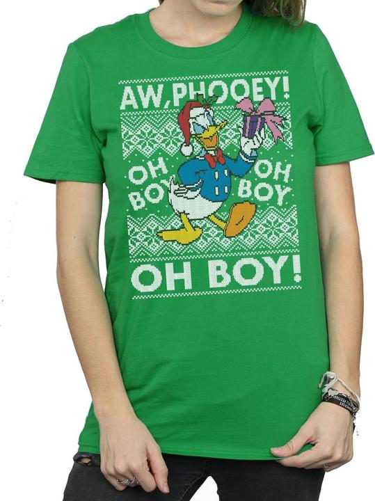 Produktbild Disney Donald Duck Christmas Fair Isle TShirt (S)