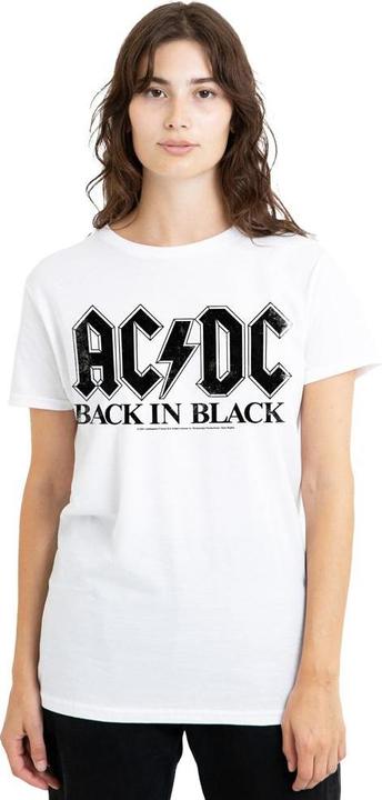 Actual product image AC/DC Unisex Adult Back In Black T-Shirt (M)