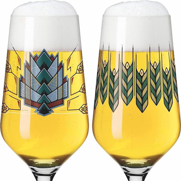 Produktbild Ritzenhoff Pilsgläser mit Motiv Brauchzeit (0.37 l, 2 x)