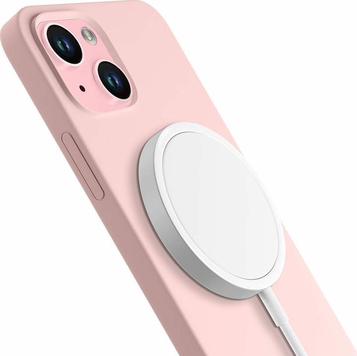 Produktbild 3MK Hardy Silikon MagCase Hülle für iPhone 15 Plus – Rosa (Apple iPhone 15 Plus)