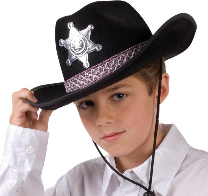 Immagine prodotto Boland Cappello da sceriffo per bambini nero
