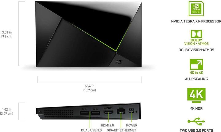 Actual product image NVIDIA Shield TV Pro (16 GB, Android 9.0 (Pie))