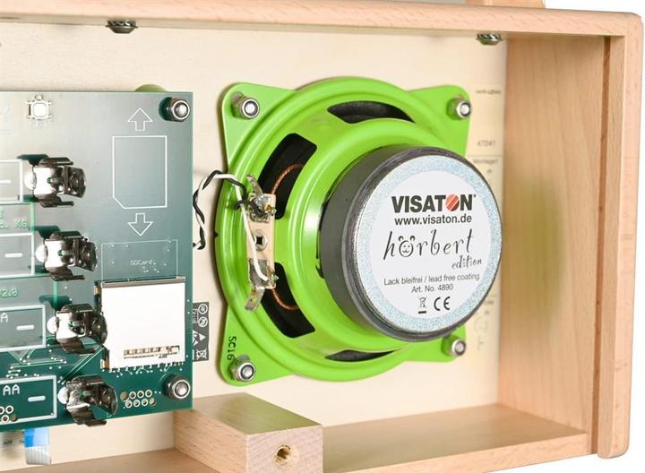 Produktbild Hörbert NEUER - MP3-Player Deutsch und Mikrofon