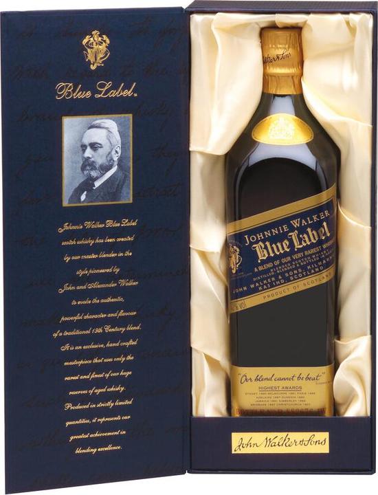 Immagine prodotto Johnnie Walker Etichetta Blu De Luxe (Miscelato Whisky, Whisky scozzese, 1 x 70 cl)