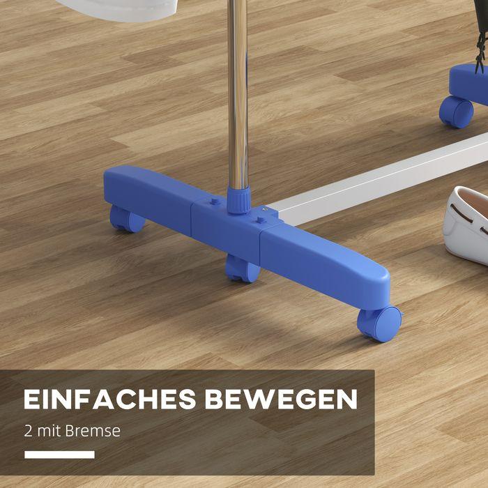 Produktbild Swisshandel24 Wäschetrockner Turm Wäscheständer mit Rollen, 3 Ebenen, Klappbarer Standtrockner mit Seitenflügel, W