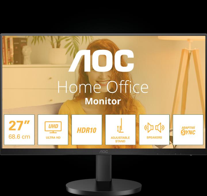 AOC Monitor U27B3AF (3840 x 2160 Pixels, 27")