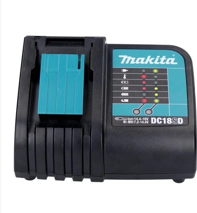 Produktbild Makita Power Source Kit 18 V mit 2x BL 1820 B Akku 2,0 Ah ( 2x 197254-9 ) + DC 18 SD Ladegerät ( 194 (18 V)
