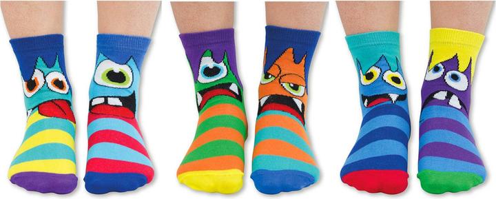 Actual product image United Oddsocks Kids (pack of 3, 27 - 30)