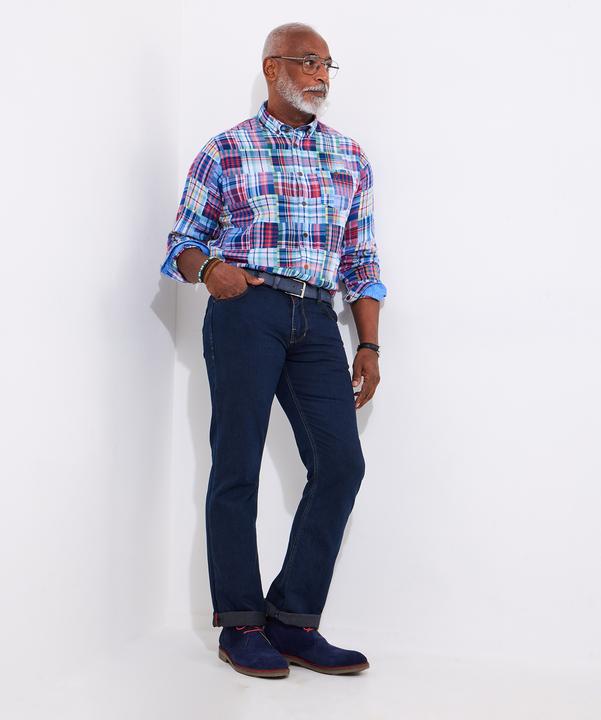 Actual product image Joe Browns Casual Mixed Check Long Sleeve Shirt (XL)