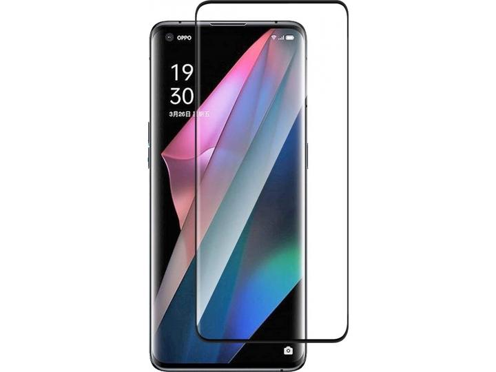 Image du produit Screenguard Oppo Find X3 Pro Full Screen Protection en verre blindé 2.5D 9H (1 pièce(s), Oppo Find X3 Pro)