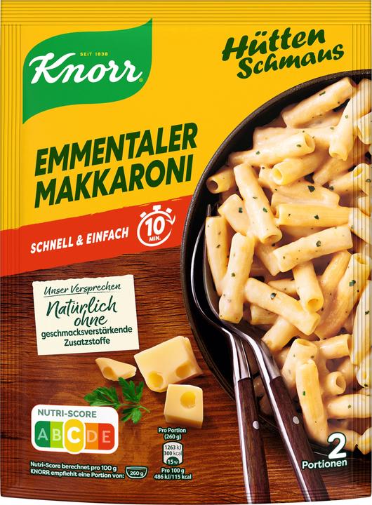 Knorr Hüttenschmaus Emmentaler Makkaroni 151 g (151 g)