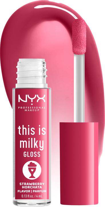 NYX Professional Make-Up This Is Milky Gloss (10 Strawberry Horchata Shake)