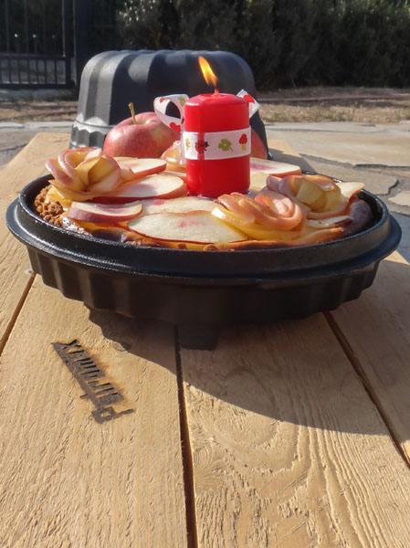 Image du produit Petromax Moule à kouglof gf1 avec couvercle pour fond de tarte (23.80 cm)