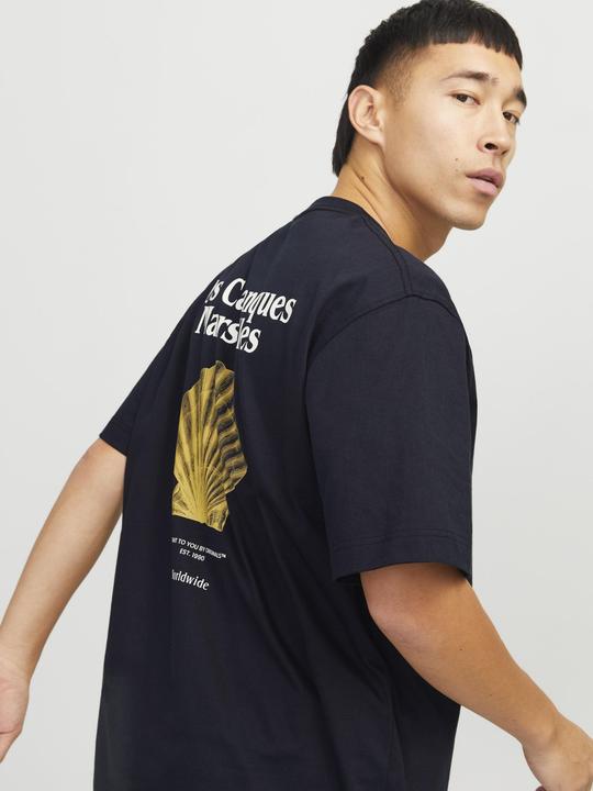 Image du produit Jack & Jones Rückenprint Rundhalsausschnitt T-shirt T-shirt (L)