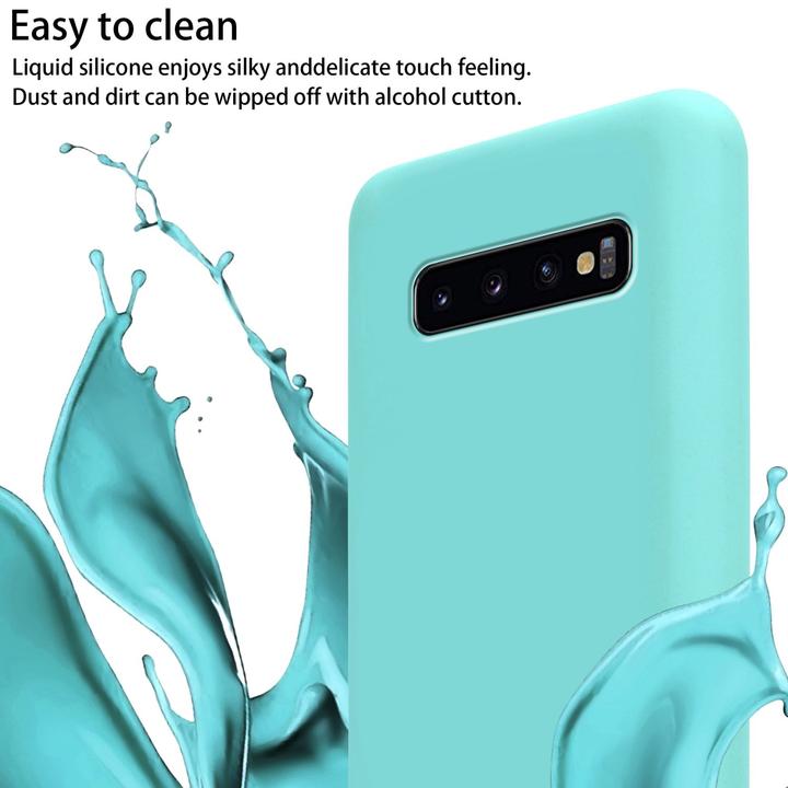 Produktbild Cadorabo TPU Cover Handy Kette Liquid (Samsung Galaxy S10)