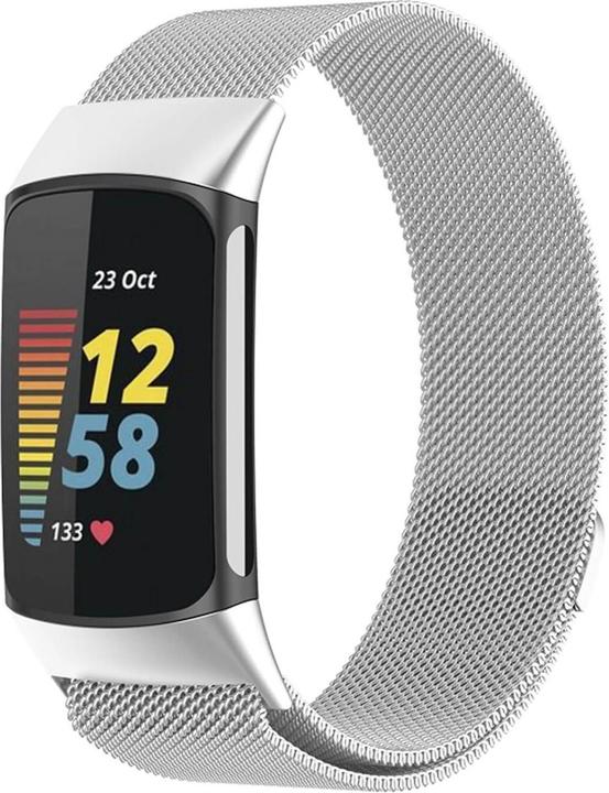 Immagine prodotto Cover-Discount Fitbit Charge 6 - Cinturino magnetico di ricambio Milanese (Acciaio inossidabile)