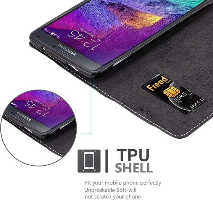Productafbeelding Cadorabo Boek X Portemonnee Hoesje (Samsung Galaxy Note 4)