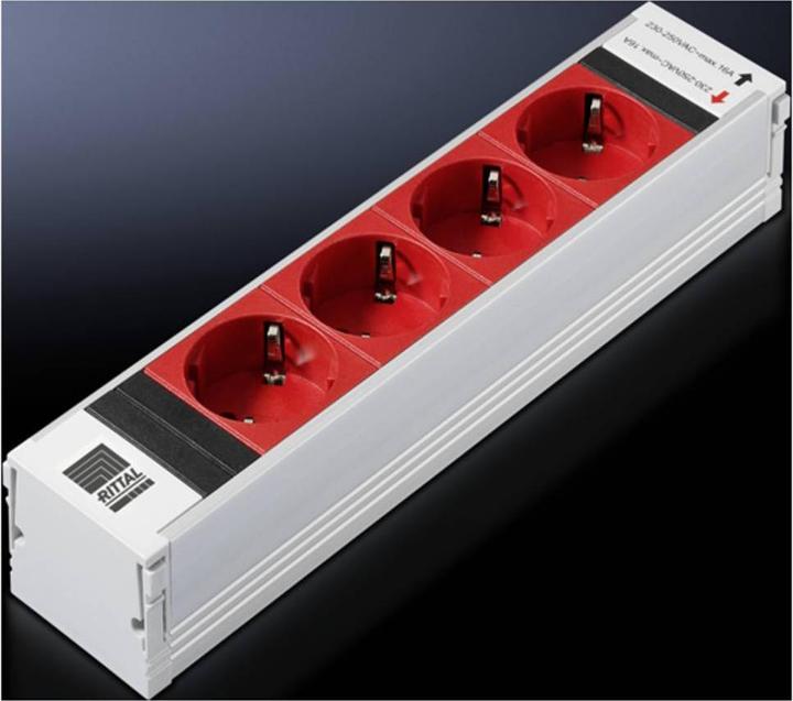 Produktbild Rittal PSM Plus Steckdosenleiste (Plug-In-Modul) (4 x, CEE 7/4)