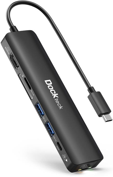 Produktbild Dockteck 7-in-1 (USB-C, 7 Ports)
