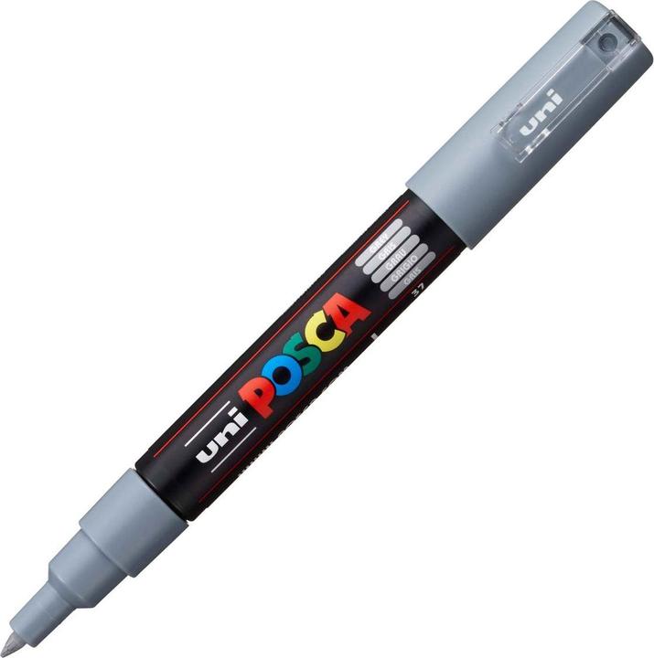 Produktbild Posca Marker PC-1M Rundspitze (Grau, 0.70 mm, 1 x)