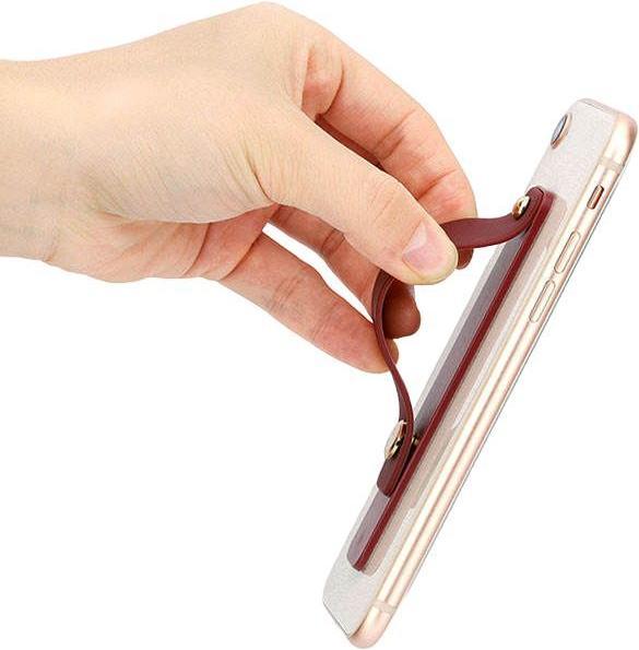 Immagine prodotto Hurtel Porta dita autoadesivo con cerniera - rosa