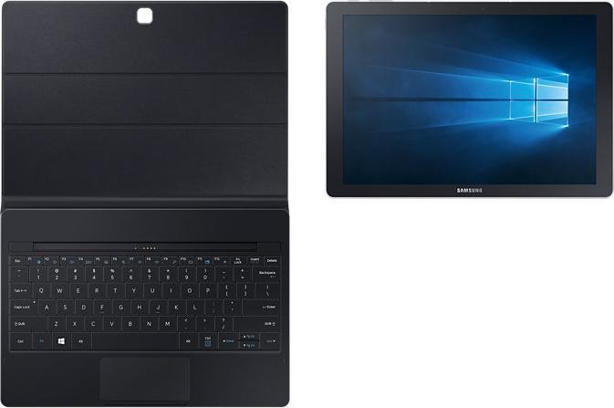 Actual product image Samsung Galaxy TabPro S - 12 inch - 128 GB - met 4G - Zwart (12", 4 GB, 4 GB)
