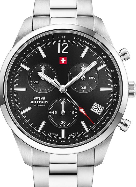 Immagine prodotto Swiss Military SM34097.01 Cronografo Uomo 42mm 5ATM (Cronografo, 42 mm)