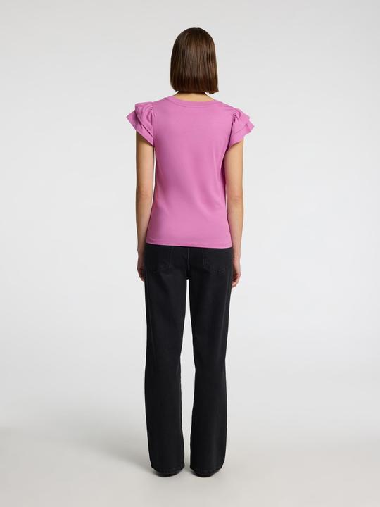 Produktbild Selected Femme Kurzarm Oberteil mit Rüschen (XL)