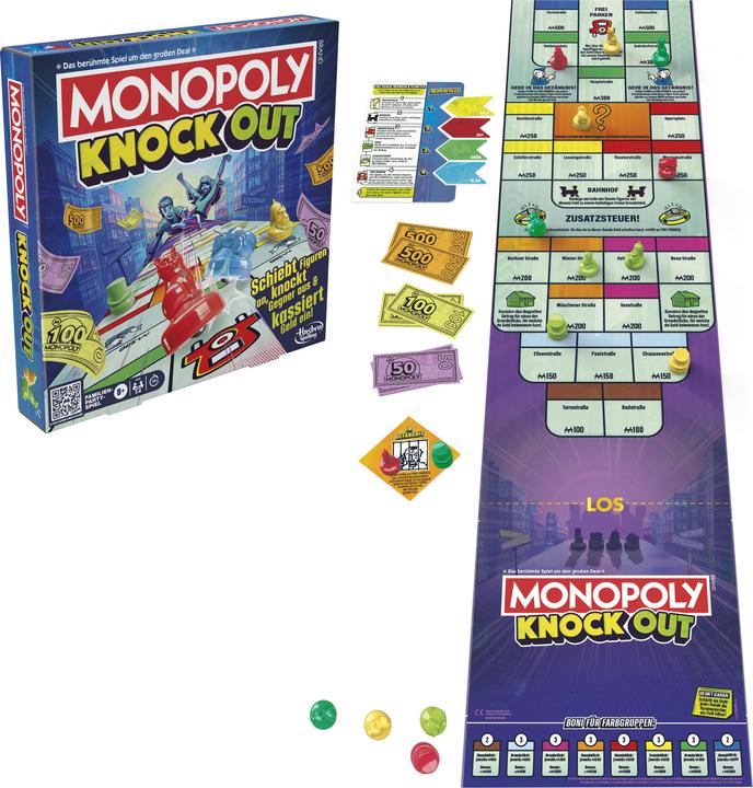 Produktbild Monopoly Knockout (Deutsch)