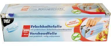 Actual product image Papstar Cling film 30 cmx300 m (WxL) 7,5µm PVC (1 x)