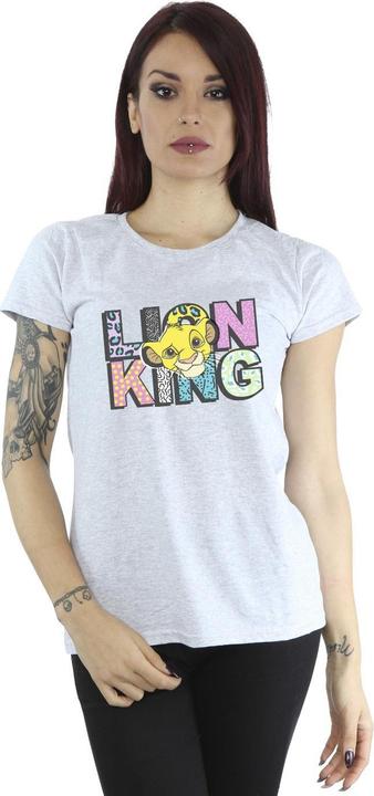 Immagine prodotto Disney The Lion King Pattern Logo Maglietta Donna (S)