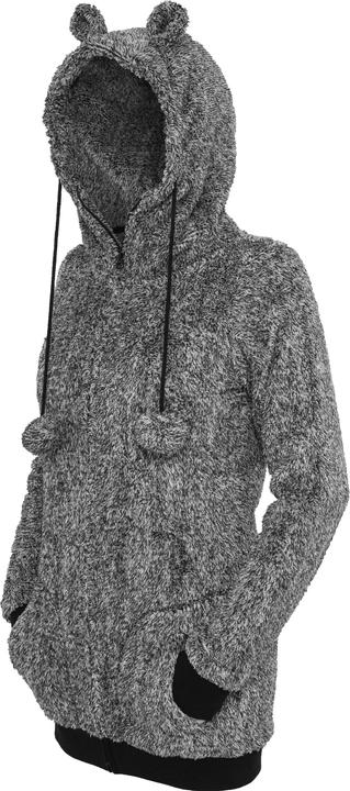 Urban Classics Ladies Melange Teddy Zip Hoody
