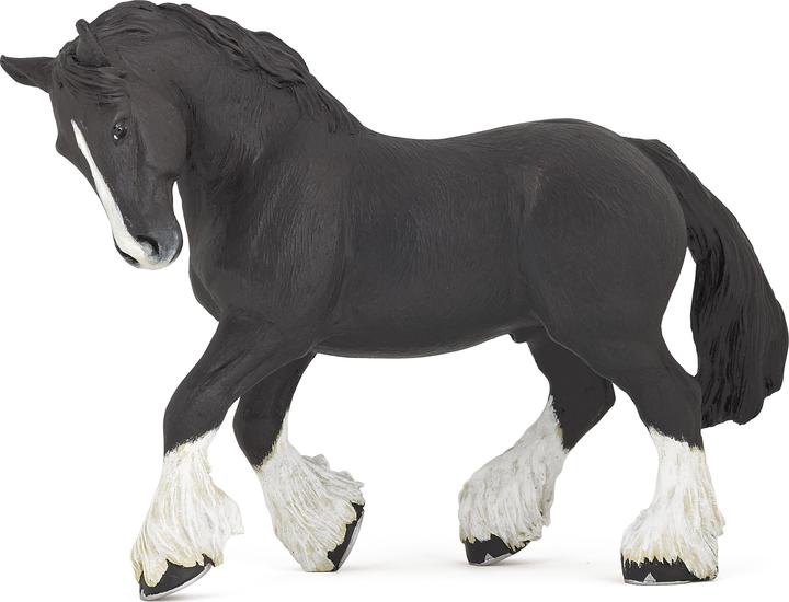 Actual product image Papo Shire stallion black