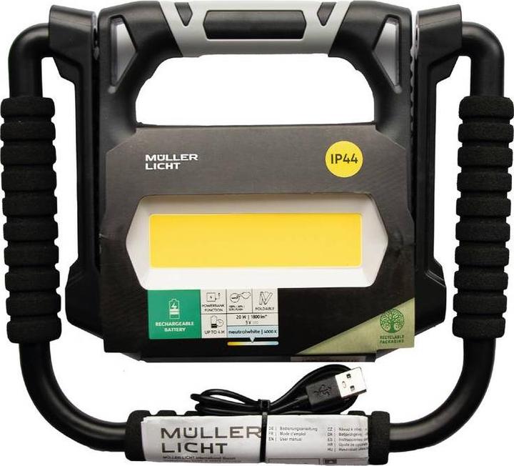 Produktbild Müller Licht Müller-Licht Baltimore LED-Baustrahler 20 W 1400 lm Kaltweiss 21600034 (1400 lm)