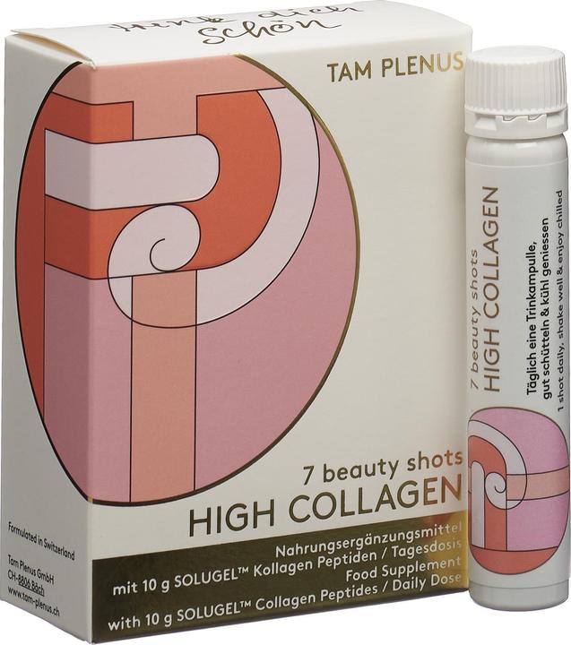 Tam Plenus High Collagen Beauty Shots (7 Stück, Ampulle, 292 g)
