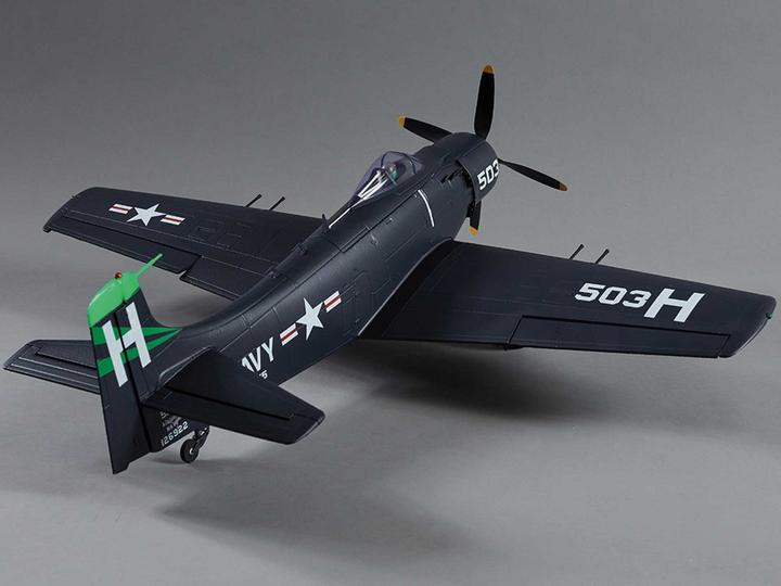Actual product image Derbee A1 Skyraider Warbird PNP blue - 80cm (Warbird)